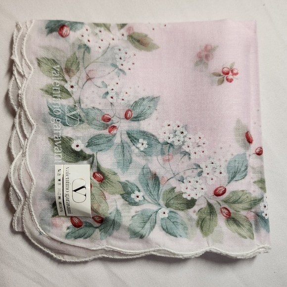 Valentino Garavani Handkerchief Cotton Brandnew Authentic - Picture 6 of 8